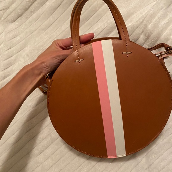 🌹SOLD🌹 Clare V. Petite Alistar Pink Handbag - Picture 2 of 9